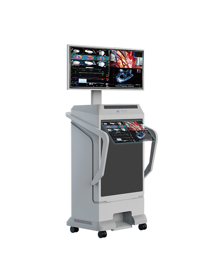 Media-free holographic medical terminal